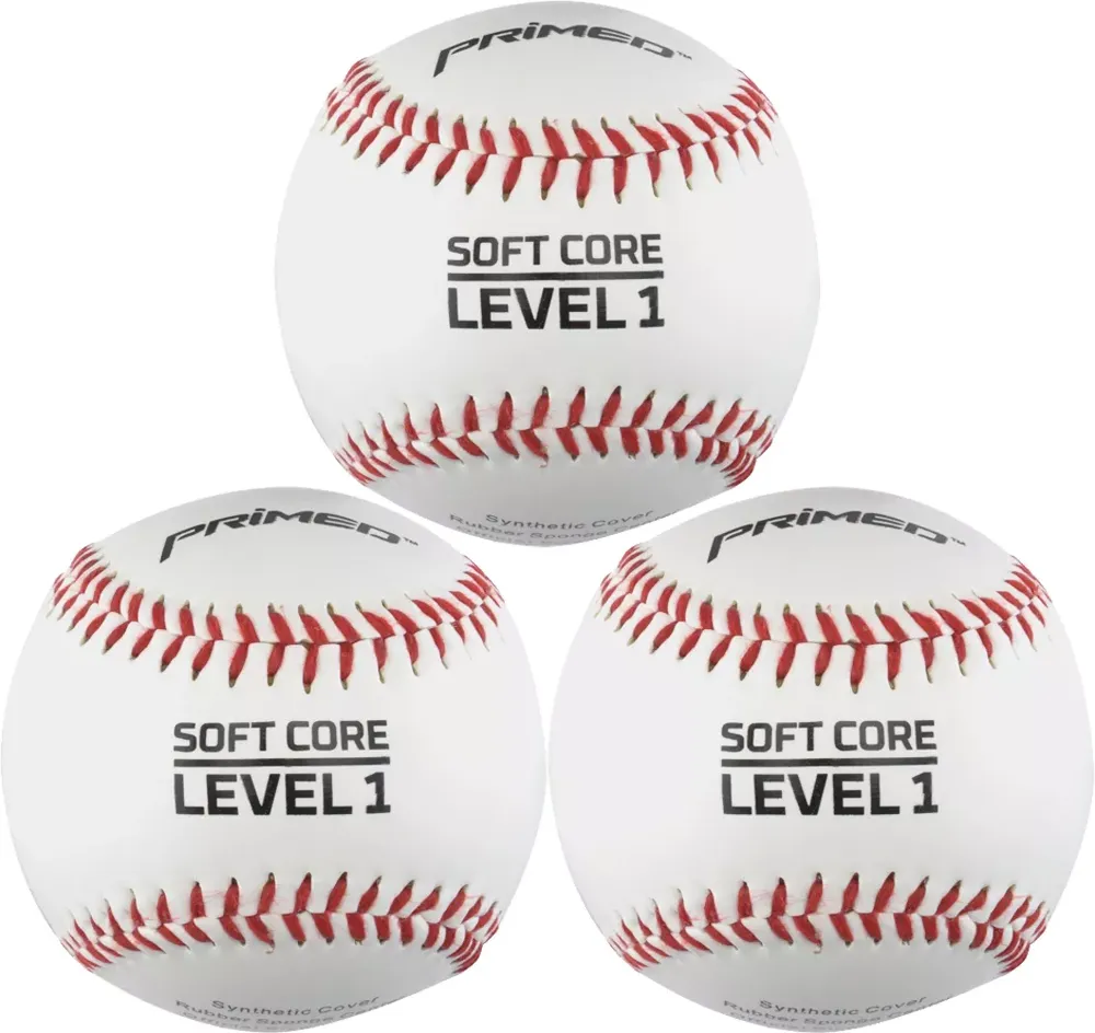 PRIMED Soft Core Level Baseballs