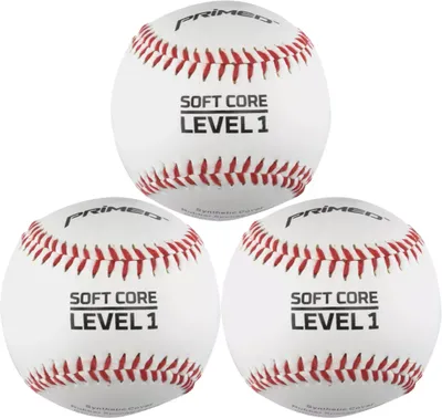PRIMED Soft Core Level Baseballs