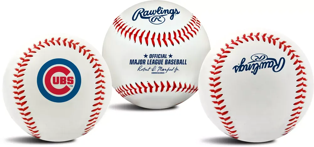 Rawlings Chicago Cubs Logo Baseball