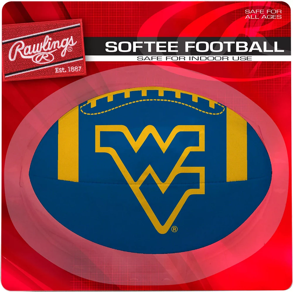 Rawlings West Virginia Mountaineers Quick Toss Softee Football