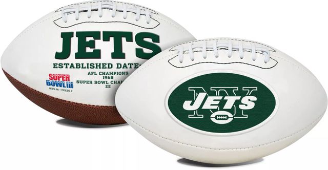 New York Jets NFL 2021 Roster Signature Football Limited Edition Rawlings  X/720