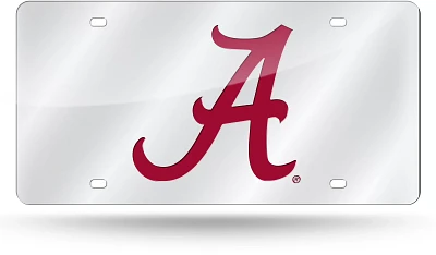 Rico Alabama Script Silver Background Laser Tag License Plate