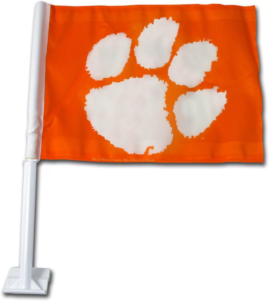 Rico Clemson Tigers Car Flag