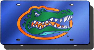 Rico Florida Gators Silver Laser Tag License Plate