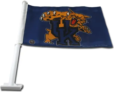 Rico Kentucky Wildcats Mascot Car Flag