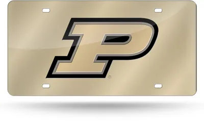 Rico Purdue Boilermakers Gold Laser Tag License Plate