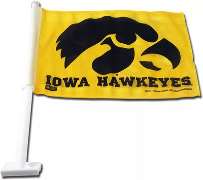 Rico Iowa Hawkeyes Car Flag