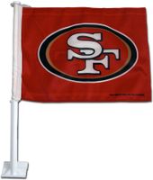 San Fransisco 49ers Car Flag