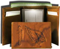 Rico NFL Arizona Cardinals Embossed Tri-Fold Wallet