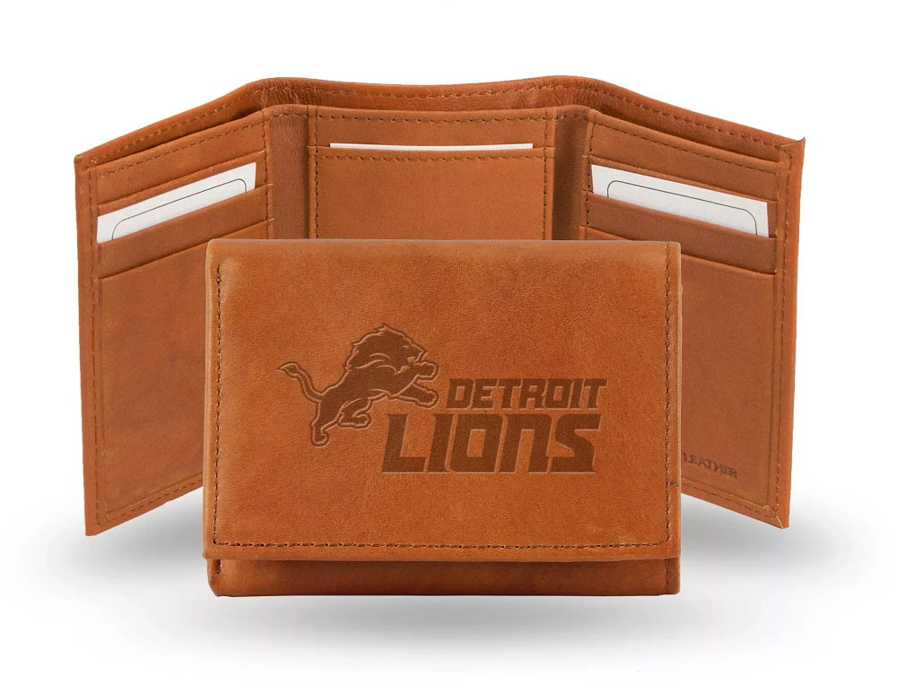 Rico NFL Detroit Lions Embossed Tri-Fold Wallet