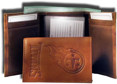 Rico NFL Tennessee Titans Embossed Tri-Fold Wallet