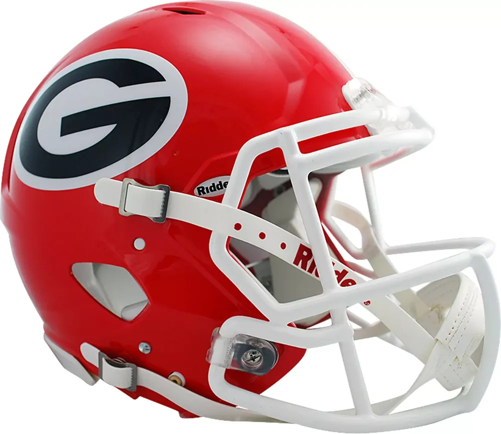 Riddell Georgia Bulldogs Speed Revolution Authentic Full-Size Football Helmet
