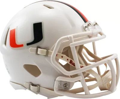 Riddell Miami Hurricanes Speed Mini Football Helmet