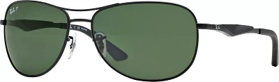 Ray-Ban Men's RB3519 Aviator Polarized Sunglasses