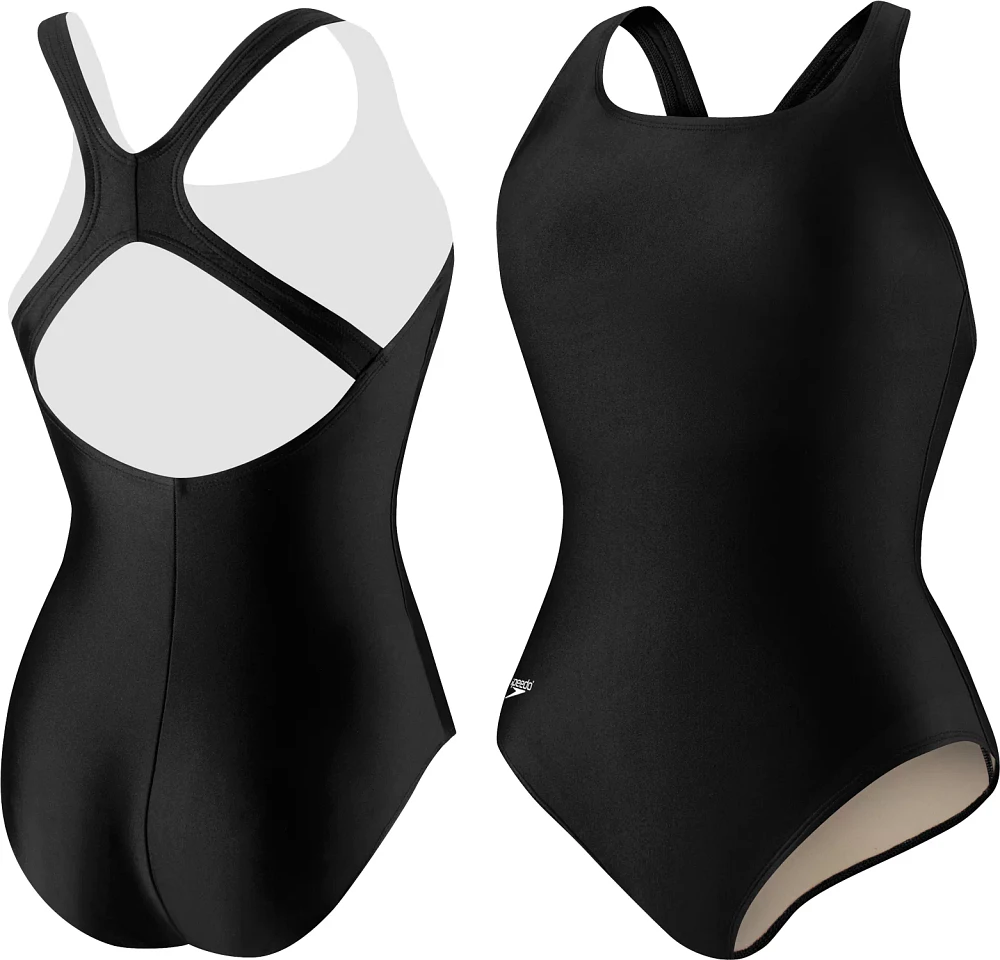 Speedo Women's Plus Moderate Ultraback Swimsuit