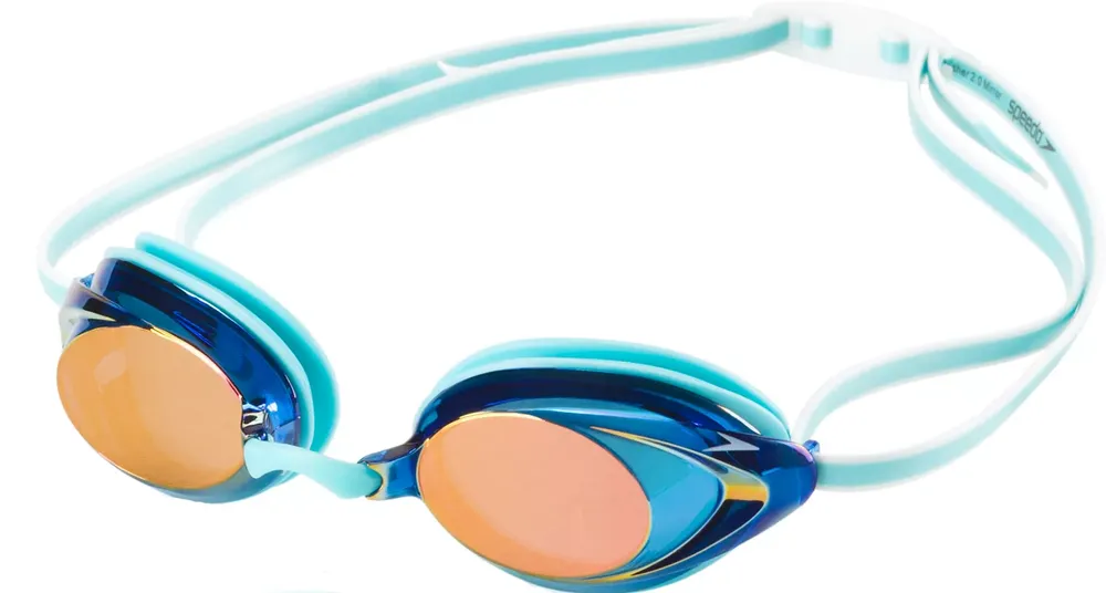 Speedo Women's Vanquisher 2.0 Mirrored Swim Goggles