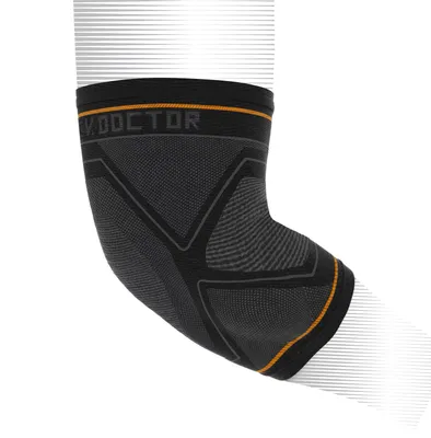 Shock Doctor Compression Knit Elbow Sleeve w/ Gel Support