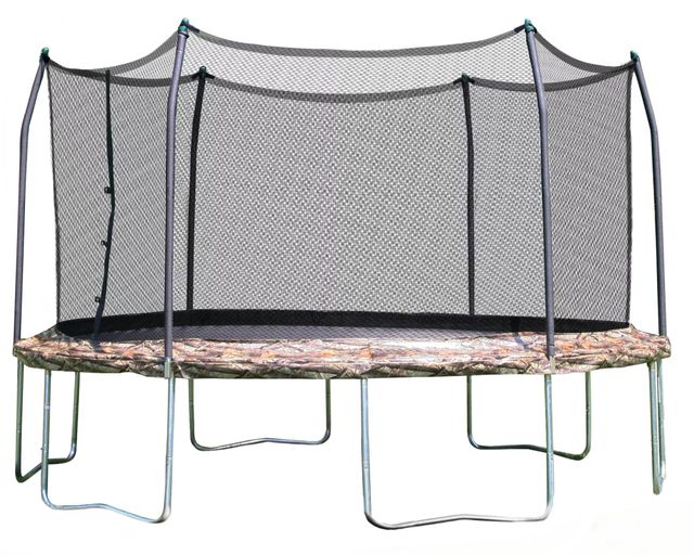 zwaar Ruïneren eetpatroon Dick's Sporting Goods Skywalker Trampolines 15' Round Camo Trampoline with  Safety Enclosure | Connecticut Post Mall