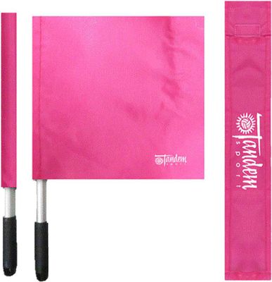 Tandem Pink Volleyball Linesman Flags