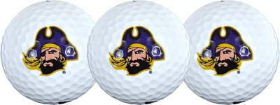 Team Effort East Carolina Pirates 3-Pack Golf Ball Set