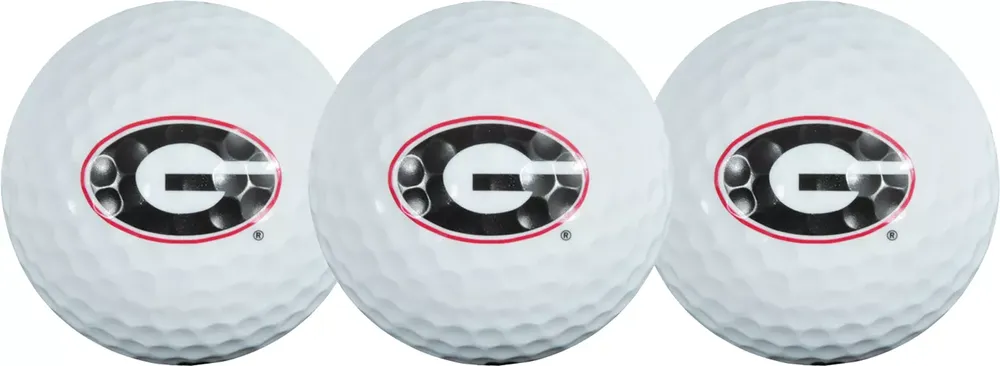 Team Effort Georgia Bulldogs Golf Balls - 3-Pack