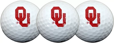 Team Effort Oklahoma Sooners Golf Balls - 3-Pack