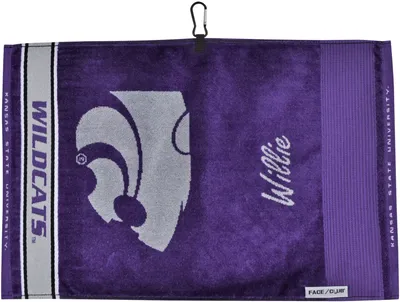 Team Effort Kansas State Wildcats Jacquard Golf Towel