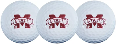 Team Effort Mississippi State Bulldogs Golf Balls - 3-Pack