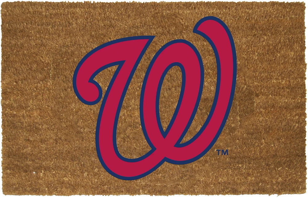 The Memory Company Washington Nationals MLB Team Logo Door Mat