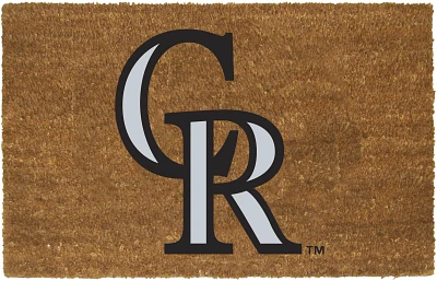 The Memory Company Colorado Rockies MLB Team Logo Door Mat