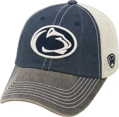 Top of the World Men's Penn State Nittany Lions Blue/White Off Road Adjustable Hat