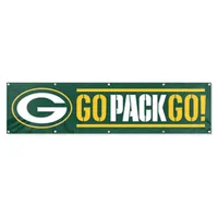 Green Bay Packers Go Pack Go! Giant 8' x 2' Banner