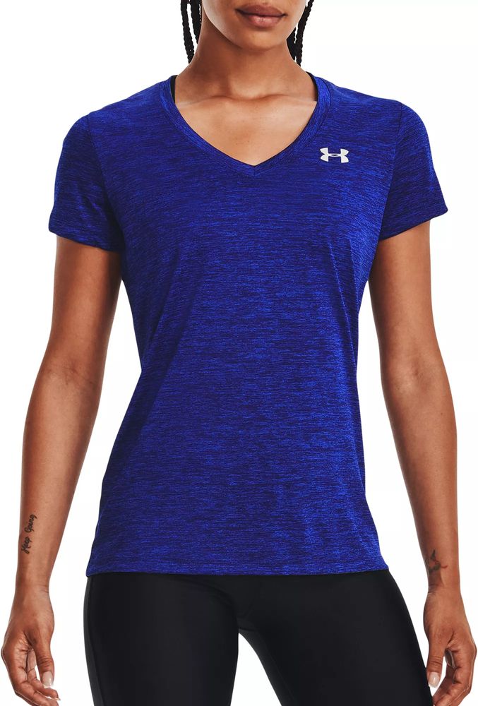 Dick's Sporting Goods Under Armour Women's Twisted Tech V-Neck Shirt |  Dulles Town Center