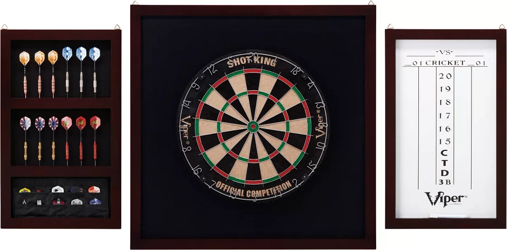 Viper Championship Dartboard Backboard Cabinet Set