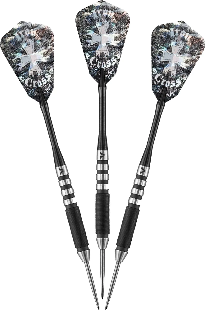 Viper Desperado Tungsten 24g Iron Cross Steel Tip Darts