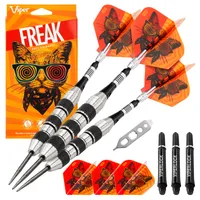 Viper Freak 22g Knurled Shark Fin Barrel Steel Tip Darts