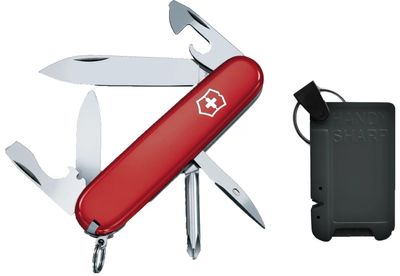 Victorinox Knives Tinker Swiss Army Knife and Sharpener Set