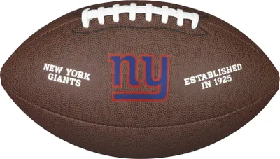 Wilson New York Giants Composite Official-Size 11'' Football