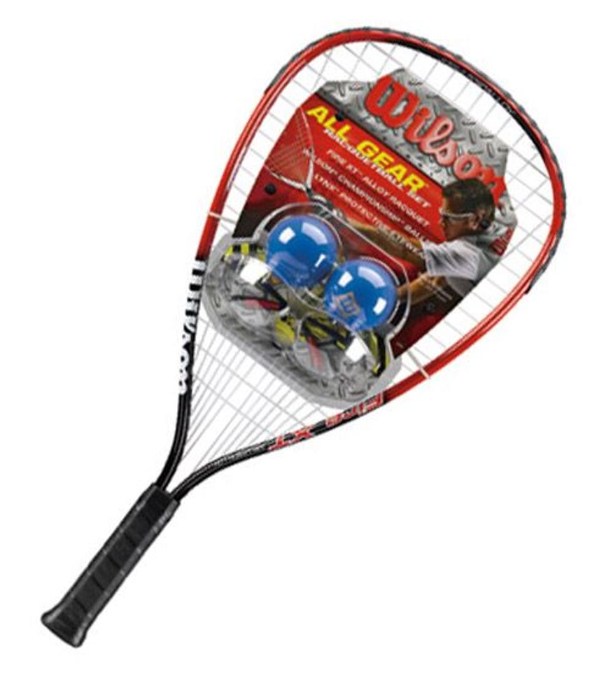 wilson racquetball all gear set