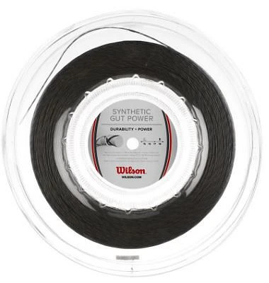 Wilson Synthetic Gut Power 16 Tennis String – 200M Reel