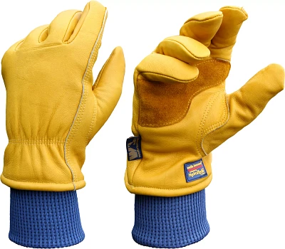 Wells Lamont Men's HydraHyde Grain Cowhide Gloves