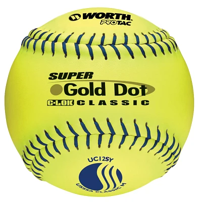 Worth 12" USSSA Super Gold Dot Slow Pitch Softball