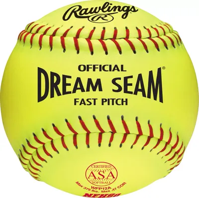 Rawlings 12" USA/NFHS Official Dream Seam Fastpitch Softball