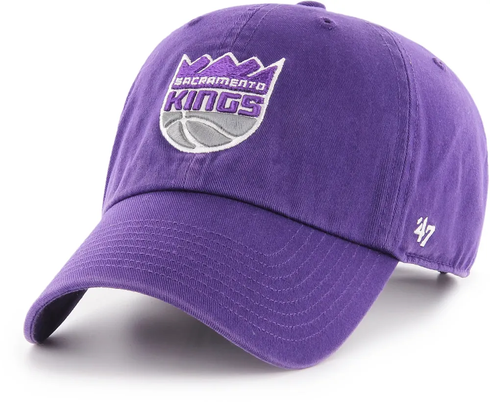 '47 Men's Sacramento Kings Purple Clean Up Adjustable Hat