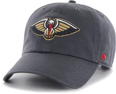'47 Men's New Orleans Pelicans Navy Clean Up Adjustable Hat