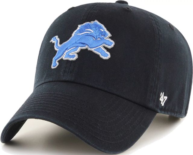 Men's '47 Blue Detroit Lions Highpoint Trucker Clean Up Snapback Hat