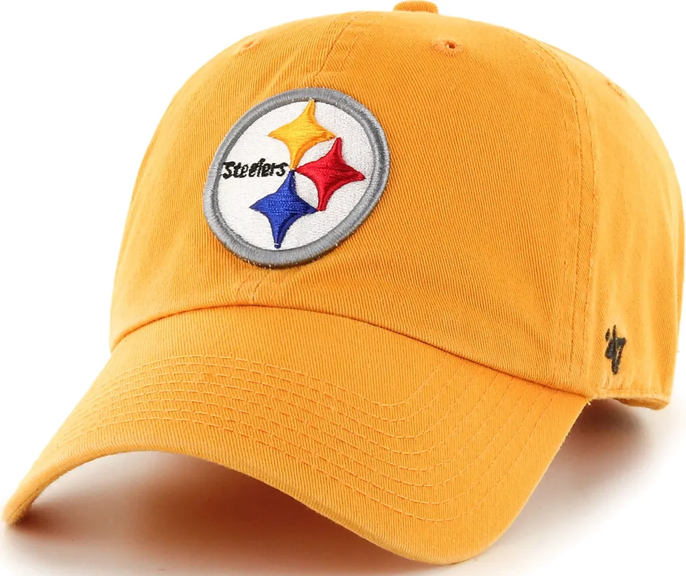 '47 Men's Pittsburgh Steelers Clean Up Gold Adjustable Hat