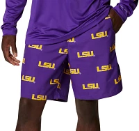 Columbia Men's LSU Tigers Purple Backcast II Printed Performance Shorts