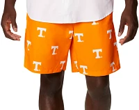 Columbia Men's Tennessee Volunteers Tennesse Orange  Backcast II Printed Performance Shorts