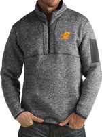 Antigua Men's Central Michigan Chippewas Grey Fortune Pullover Jacket